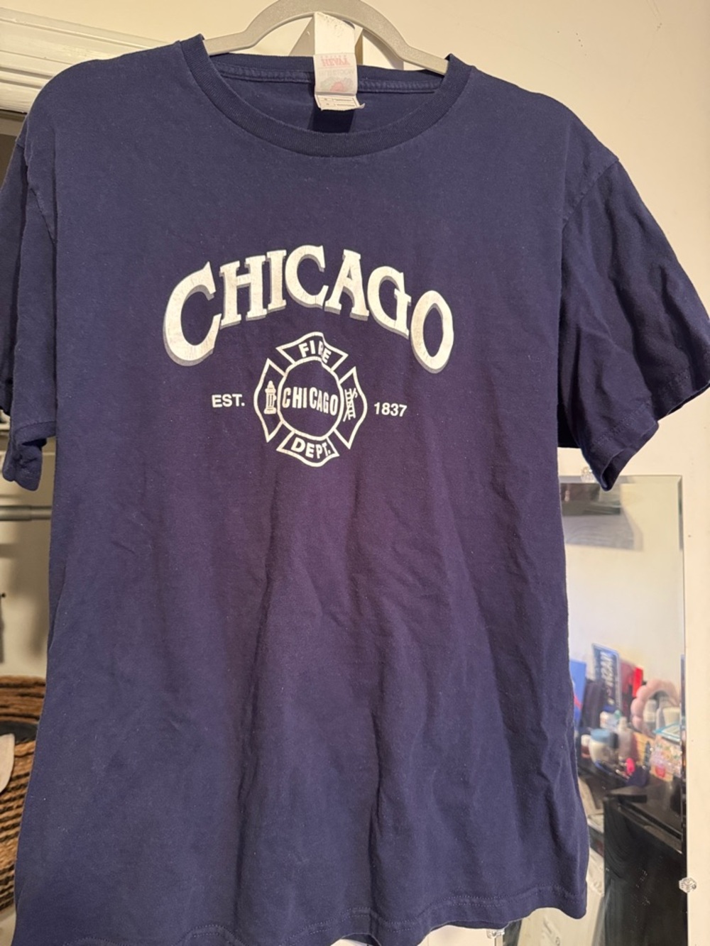 Chicago Fire Dept Graphic Tee - Navy Blue